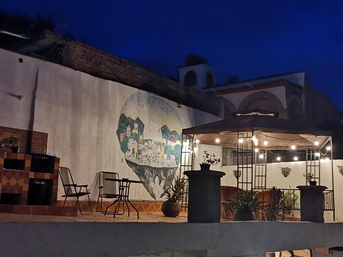 La Casa Del Abuelo Hostel ซานมิเกล เด อาเญนเด ภายนอก รูปภาพ