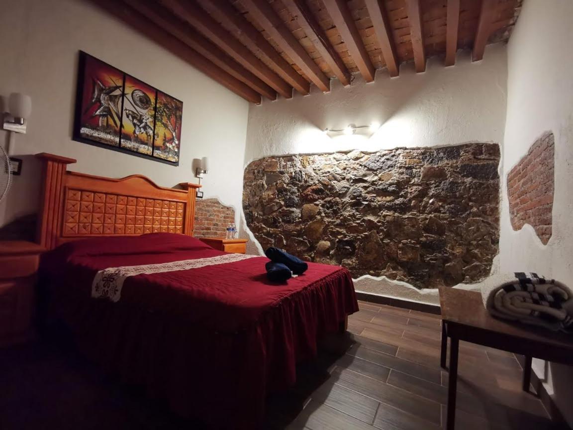La Casa Del Abuelo Hostel ซานมิเกล เด อาเญนเด ภายนอก รูปภาพ
